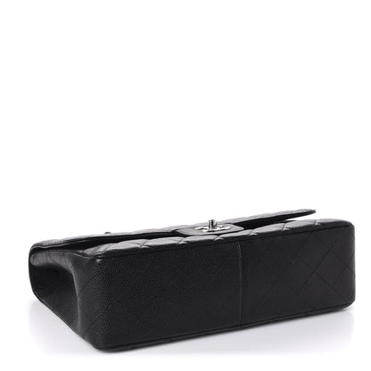 Chanel Caviar Quilted Jumbo Single Flap Black 4 of 10