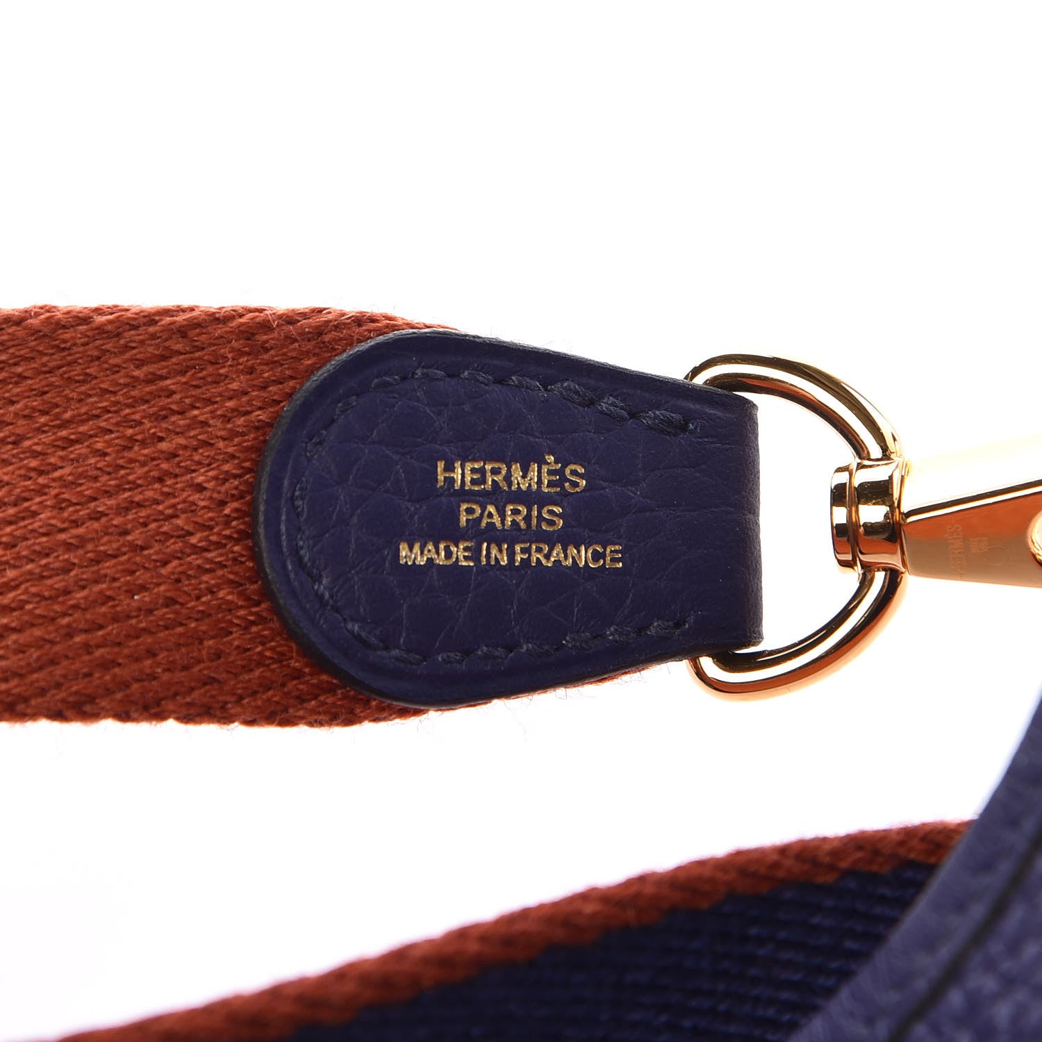 Hermes Taurillon Clemence Amazone Evelyne TPM Bleu Encre 8 of 9
