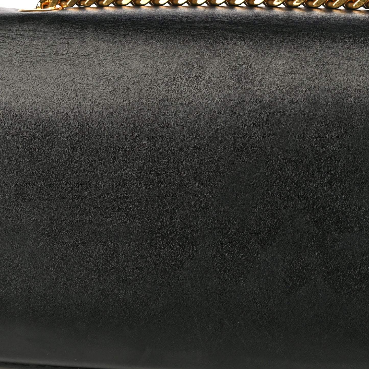 Calfskin Small Classic Monogram Kate Tassel Satchel Black