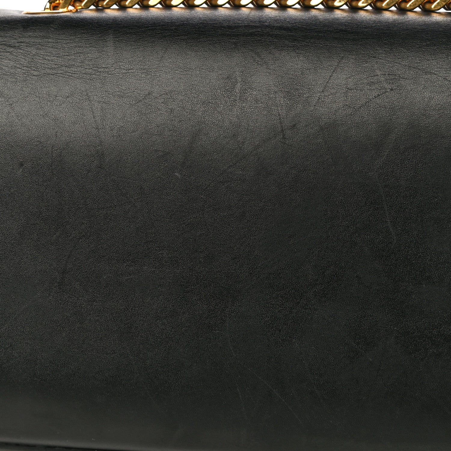 Saint Laurent Calfskin Small Classic Monogram Kate Tassel Satchel Black 24 of 26