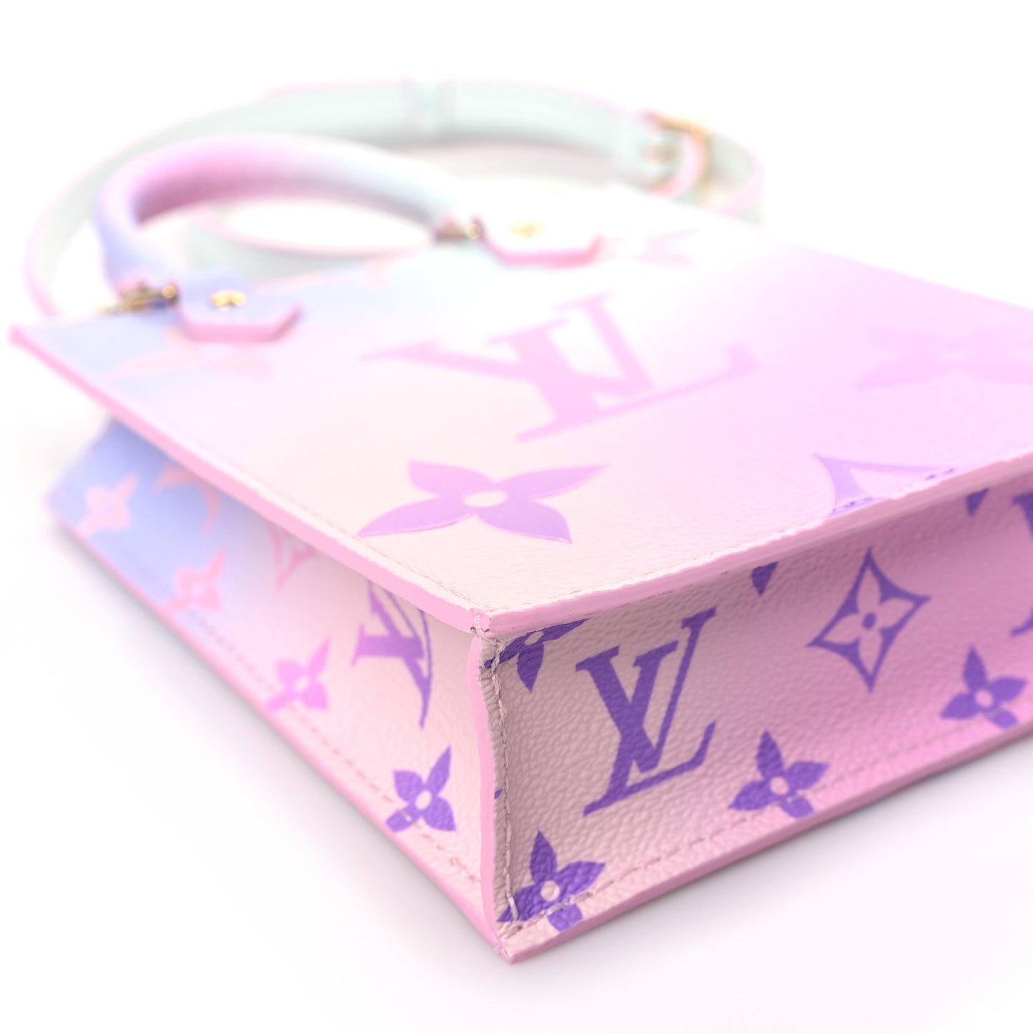 Monogram Giant Spring In The City Petit Sac Plat Sunrise Pastel