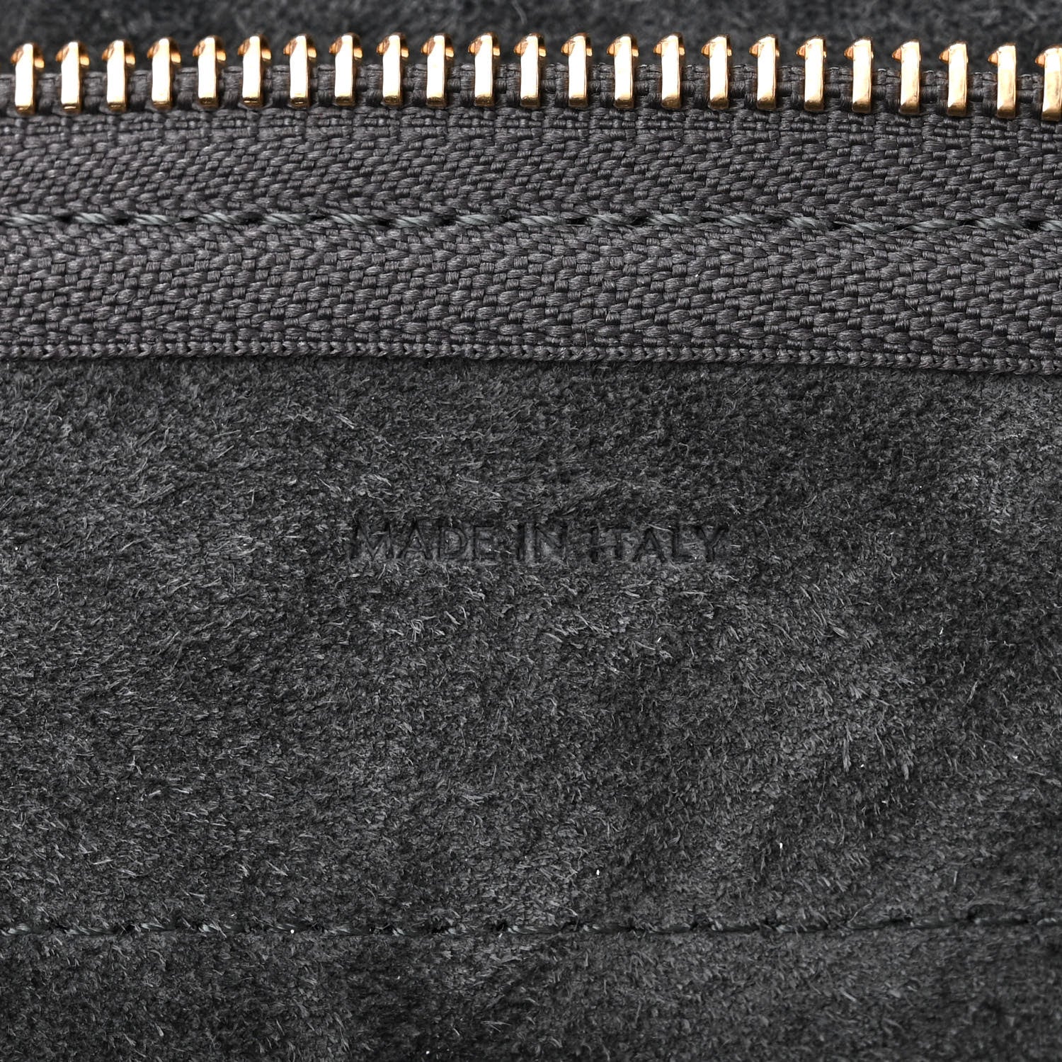 Celine Grained Calfskin Nano Belt Bag Grey 7 of 12