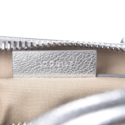 Givenchy Metallic Sugar Goatskin Small Antigona Silver 7 of 7