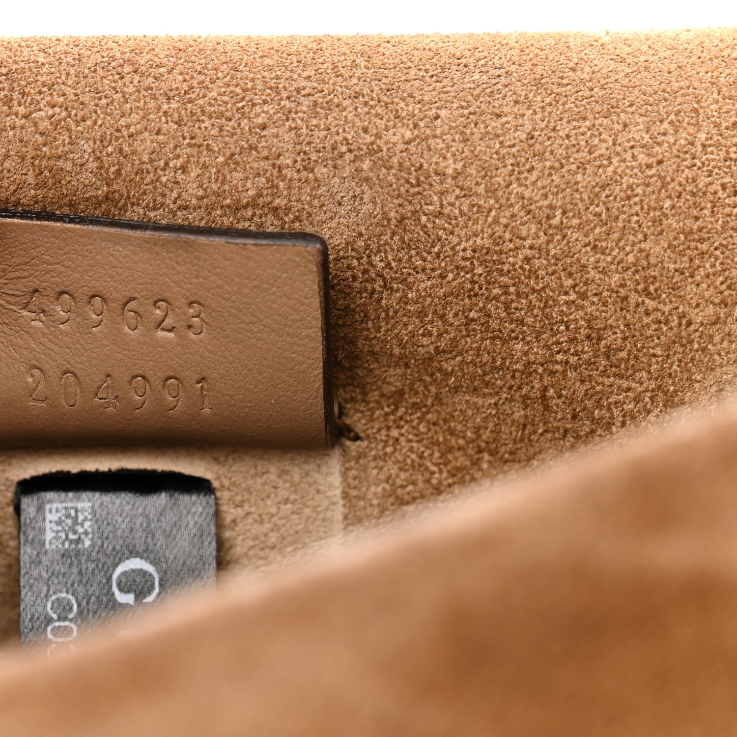 Gucci GG Supreme Monogram Suede Crystal Small Dionysus Shoulder Bag Beige Ebony Taupe 7 of 16