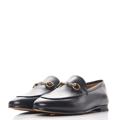 Gucci Calfskin Womens Jordaan Loafers 36 Black 2 of 8