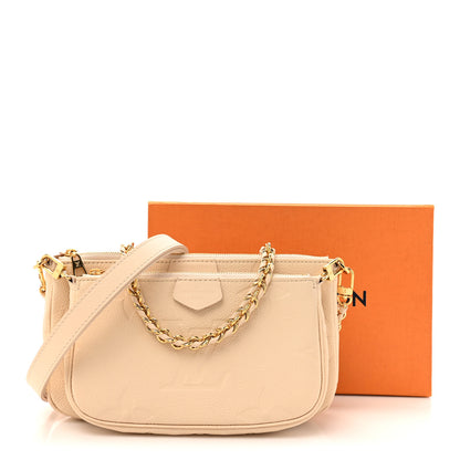 Louis Vuitton Empreinte Monogram Giant Multi Pochette Accessories Cream 15 of 15