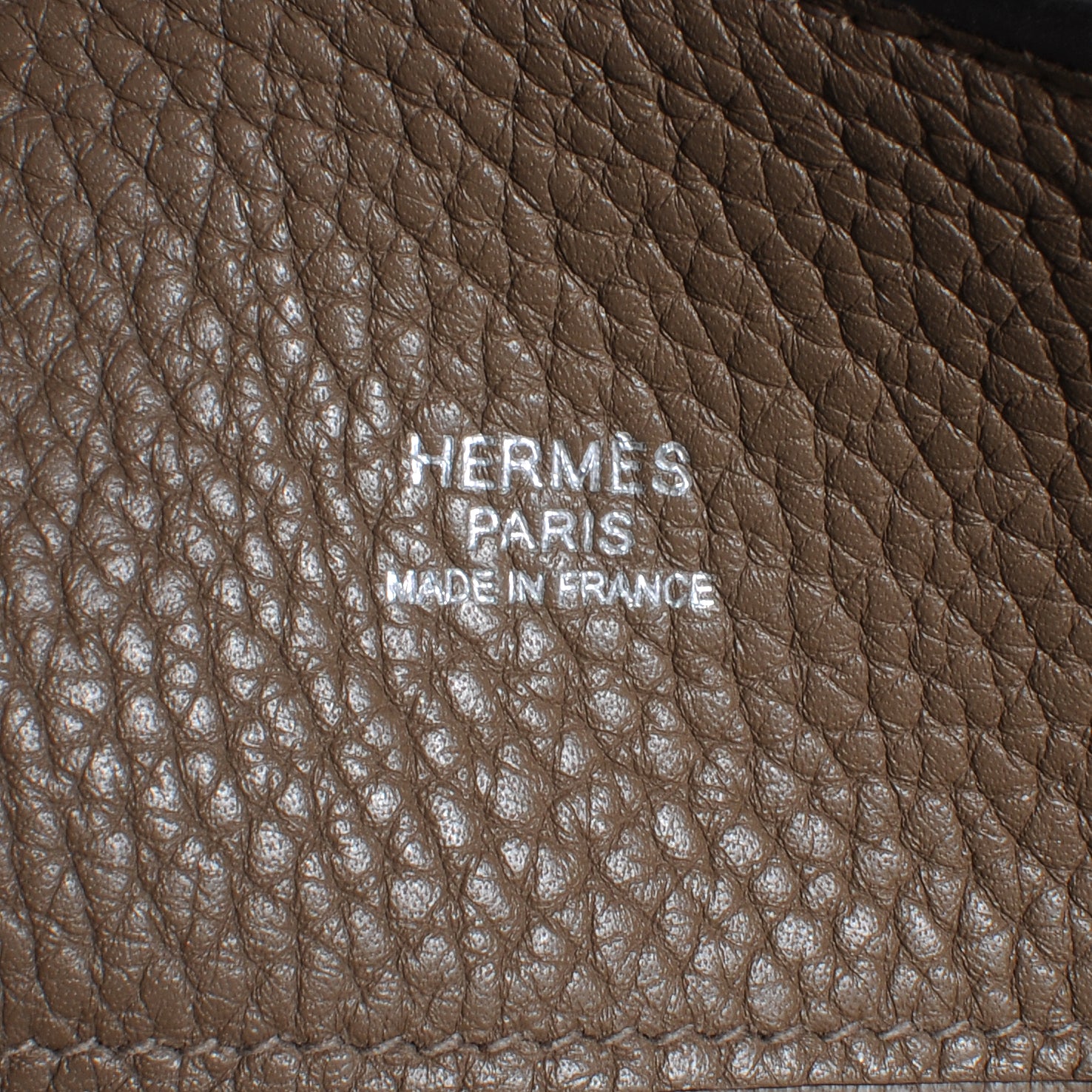 Hermes Taurillon Clemence So Kelly 26 Graphite and Etoupe 6 of 10