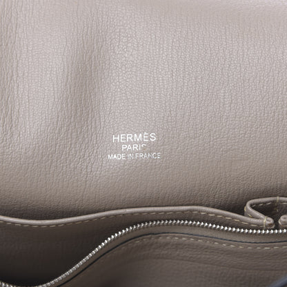 Hermes Taurillon Clemence Jypsiere 34 Gris Tourterelle 6 of 12