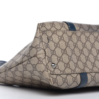 Gucci GG Plus Monogram Medium Joy Tote Navy 6 of 19