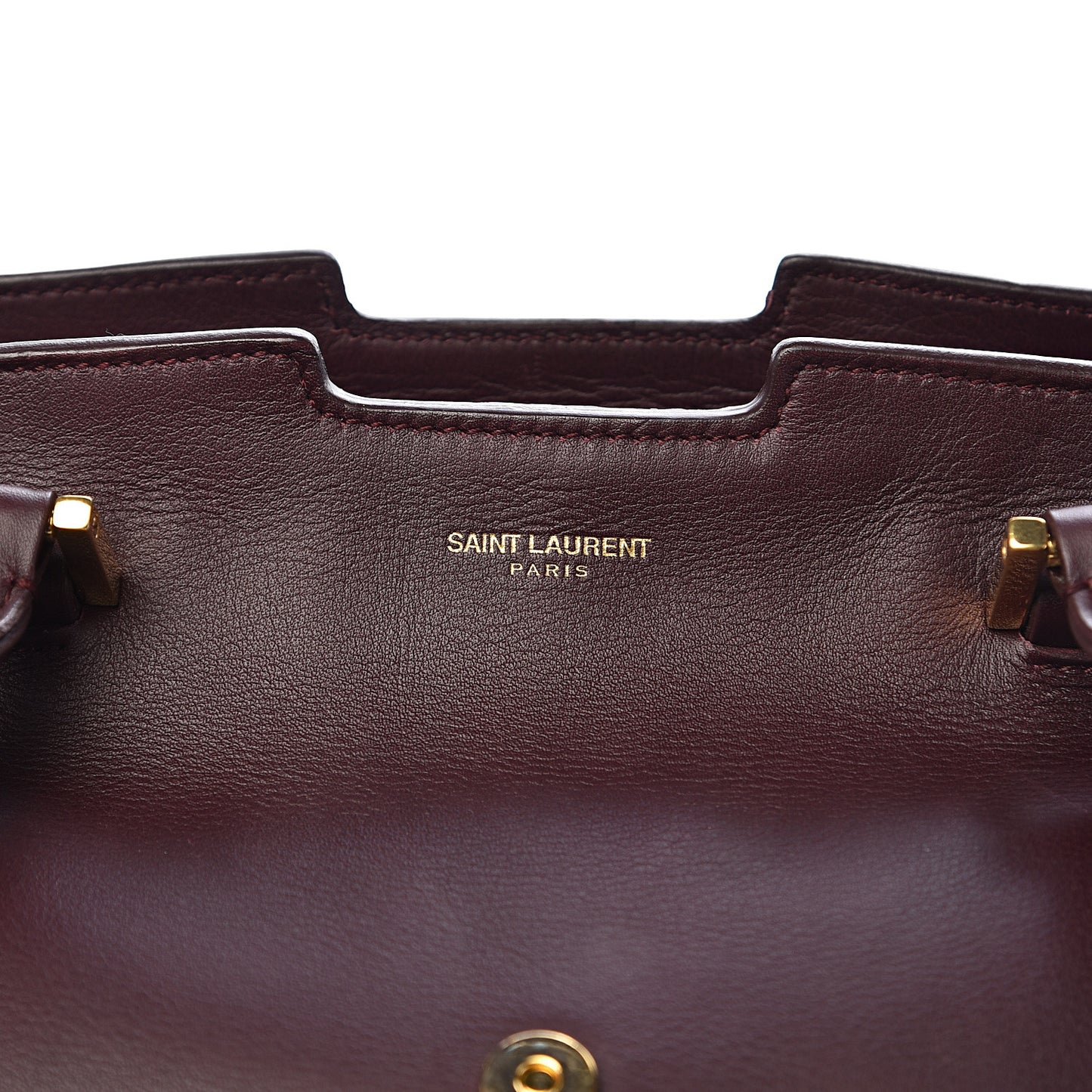 Calfskin Medium Classic Y Cabas Bordeaux