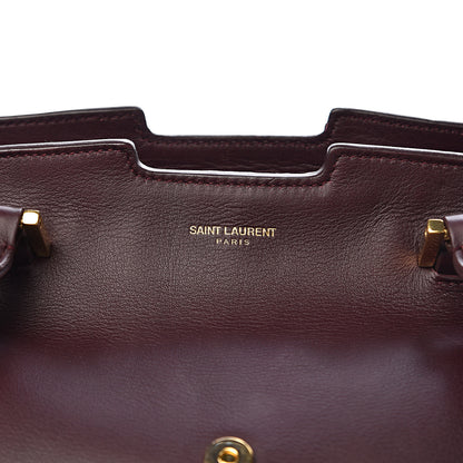 Saint Laurent Calfskin Medium Classic Y Cabas Bordeaux 6 of 12
