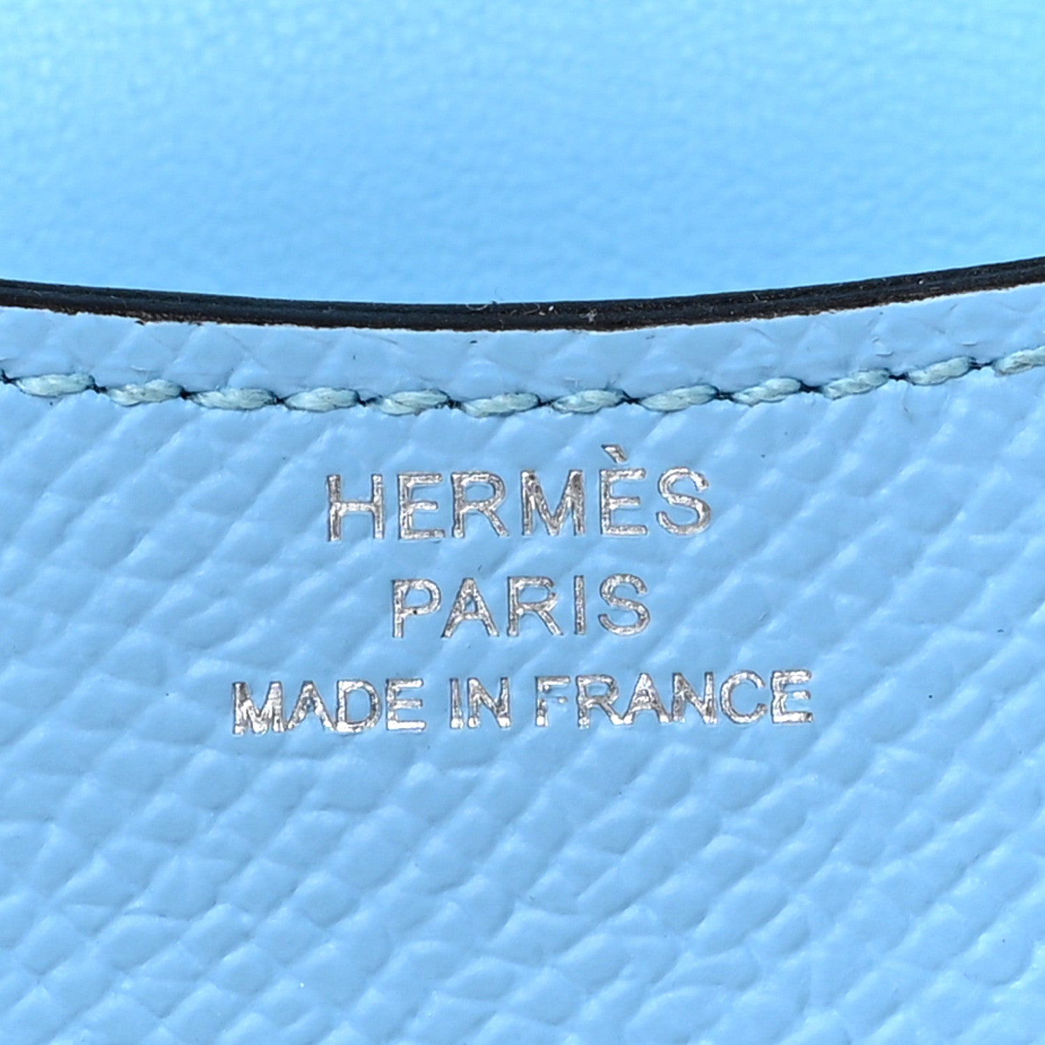 Hermes Epsom Constance Slim Wallet Celeste 5 of 6