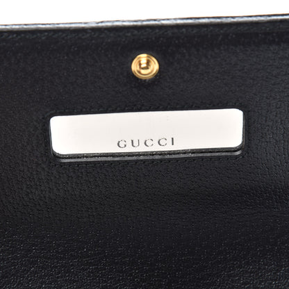 Gucci Calfskin Web Ophidia Wallet On Chain Black 7 of 11