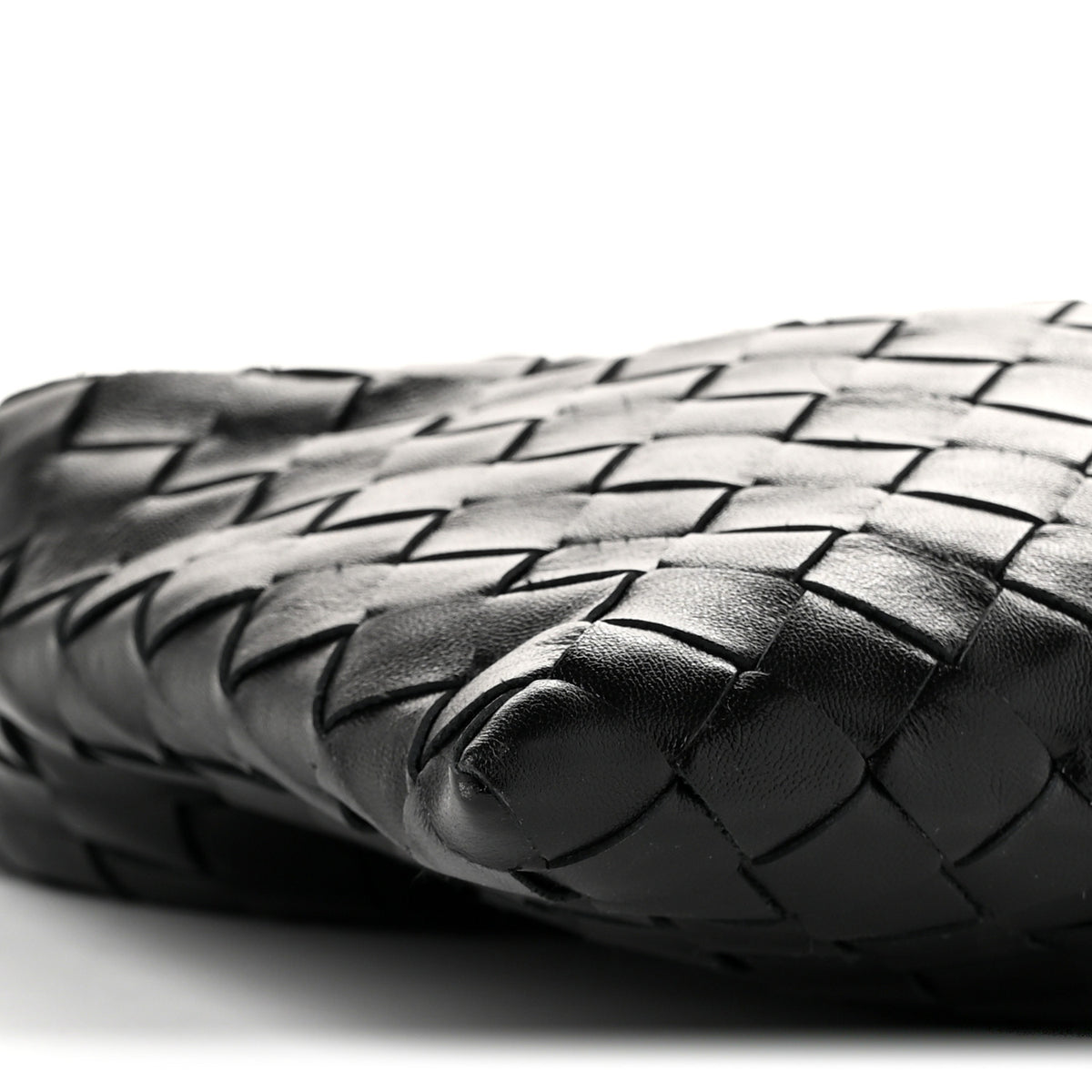 Bottega Veneta Calfskin Intrecciato Mini Hop Black 9 of 10