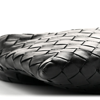 Bottega Veneta Calfskin Intrecciato Mini Hop Black 9 of 10