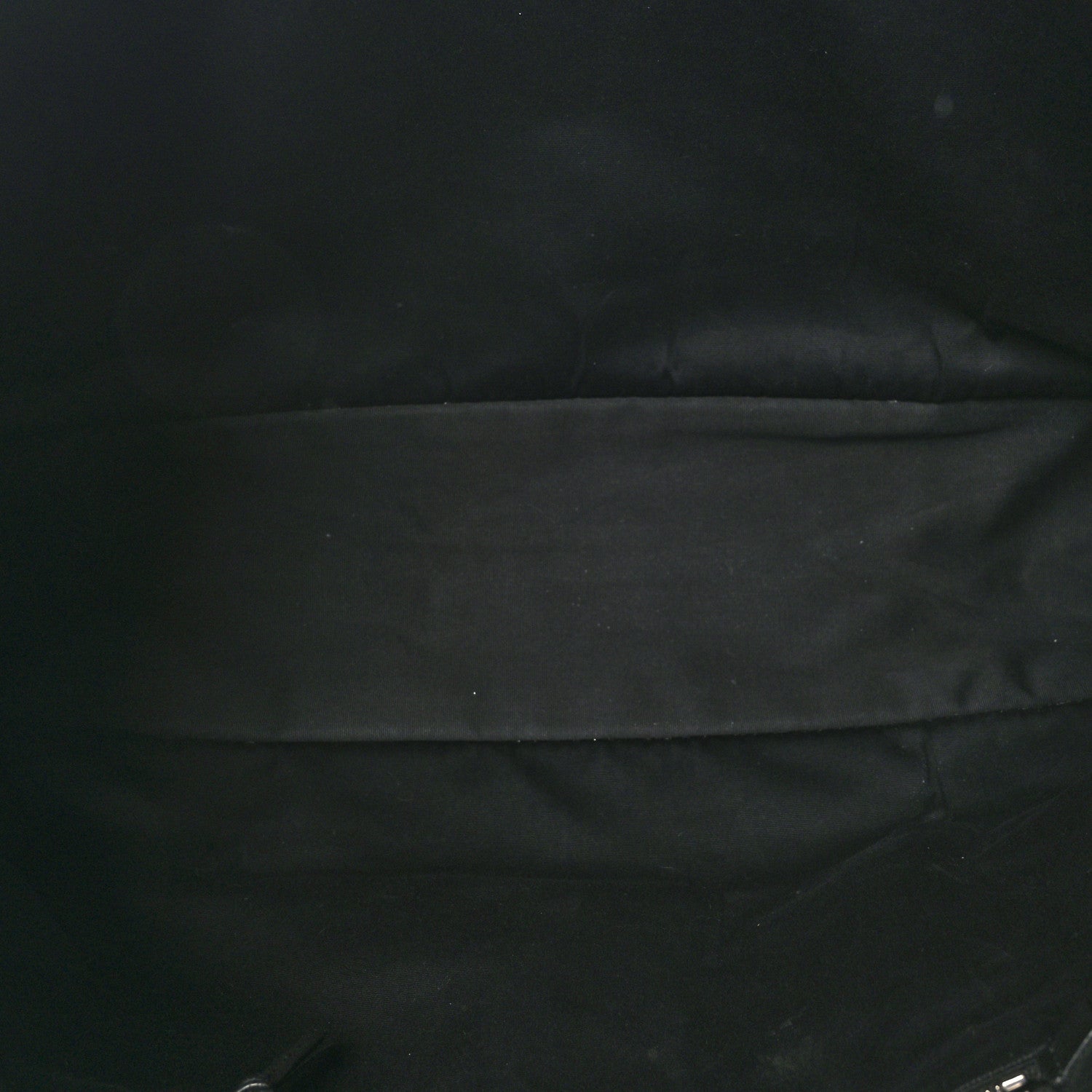 Saint Laurent Raffia Linen Calfskin Rive Gauche Tote Black 5 of 9