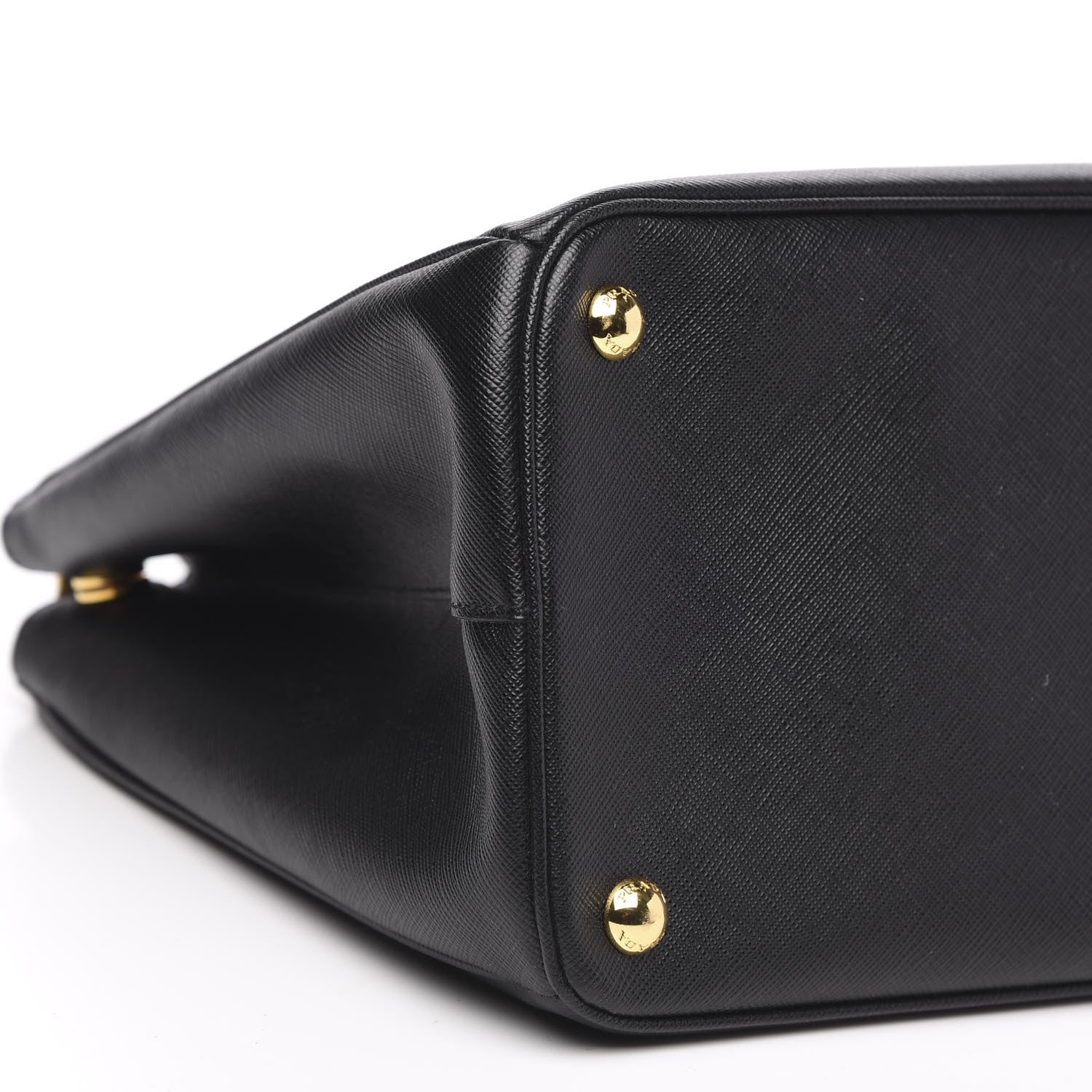 Prada Saffiano Medium Galleria Double Zip Tote Black 8 of 9