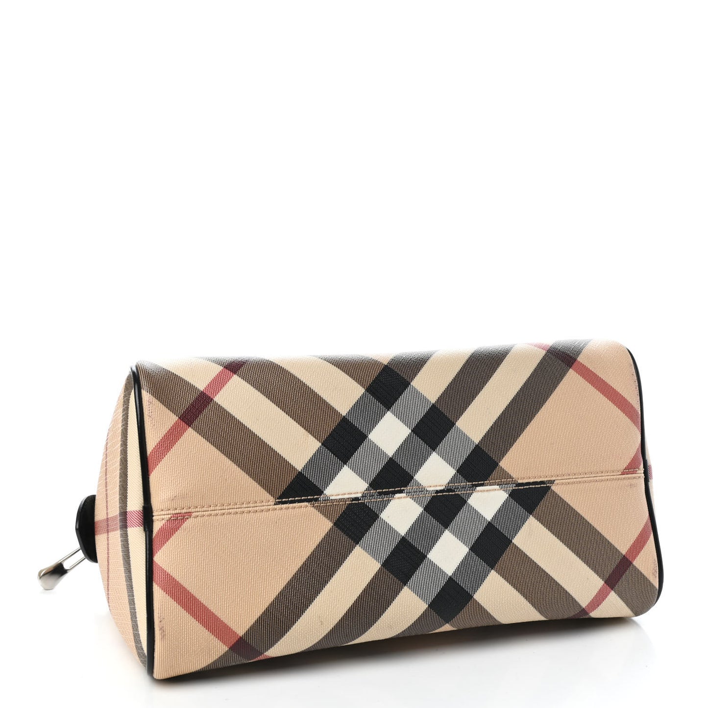 Nova Check Small Chester Bowling Bag Black