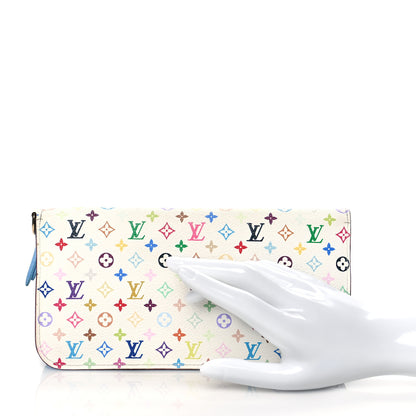 Louis Vuitton Monogram Multicolor Insolite Wallet White Raisin 2 of 8