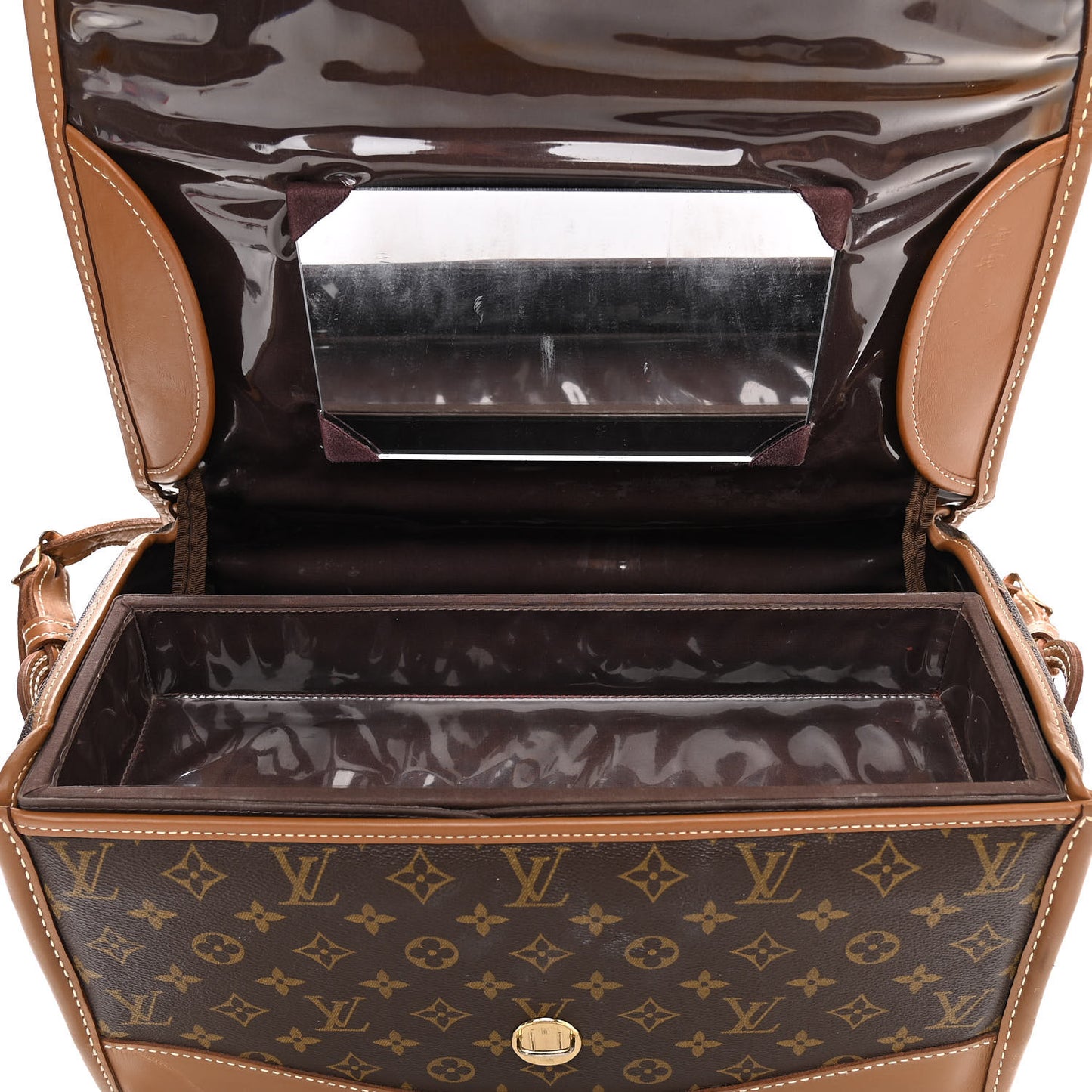 Monogram French Company Beauty Train Case