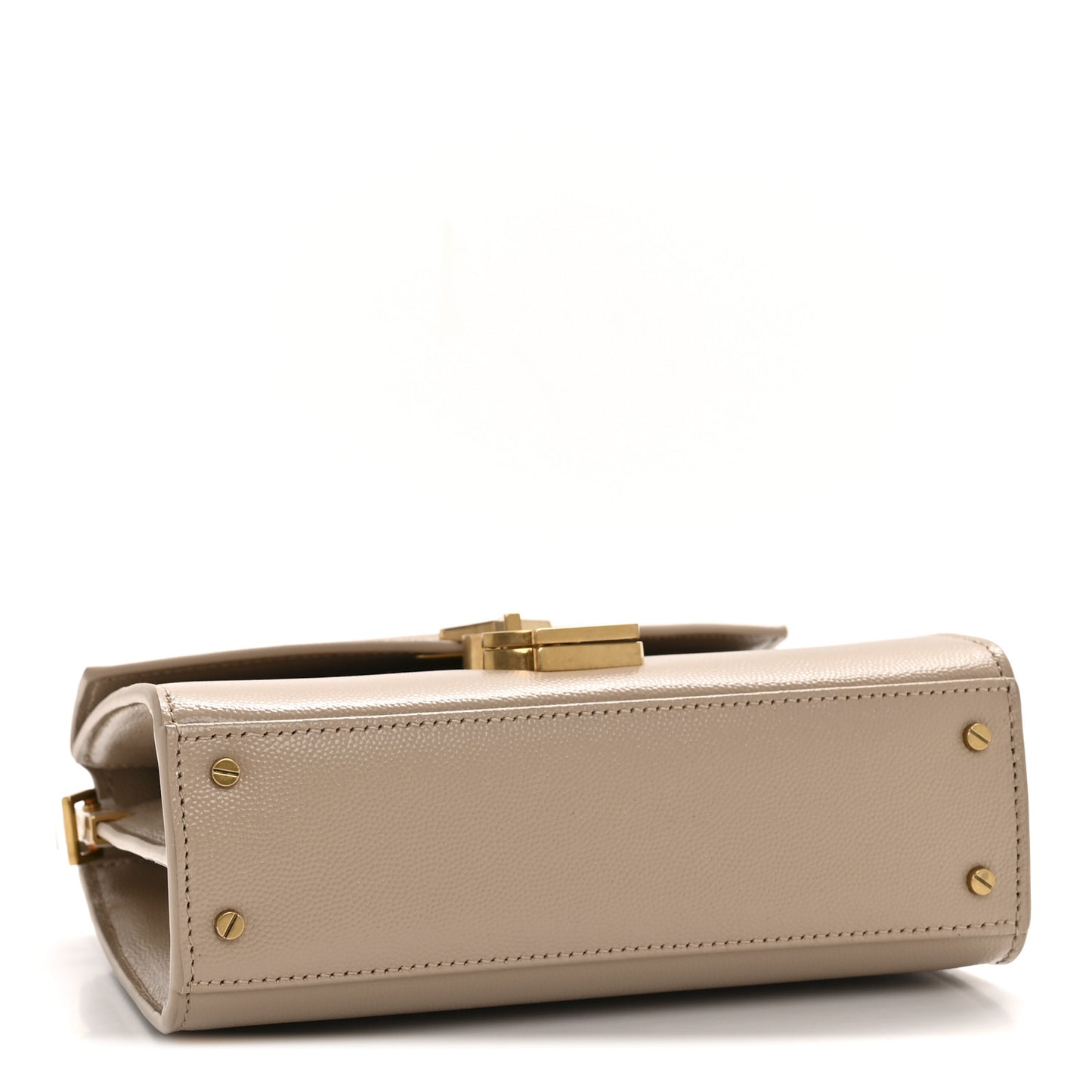 Grain de Poudre Mini Classic Monogram Cassandra Top Handle Beige