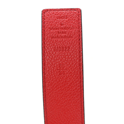 Louis Vuitton Monogram 30mm LV Initiales Reversible Belt 85 34 Coquelicot 7 of 8