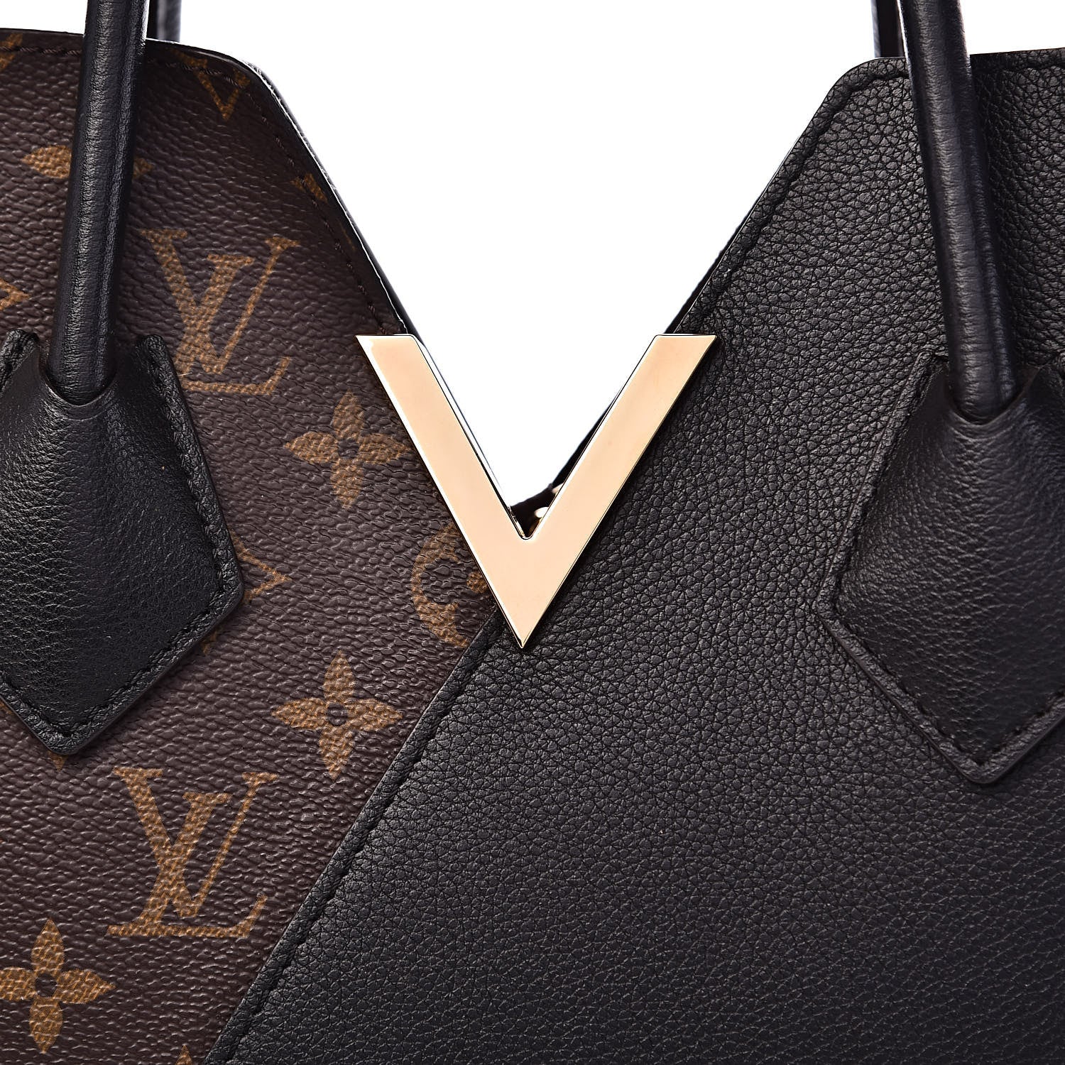 Louis Vuitton Calfskin Monogram Kimono Tote Black 11 of 12