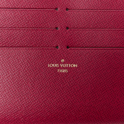 Louis Vuitton Monogram Pochette Felicie Chain Wallet Fuchsia 12 of 17