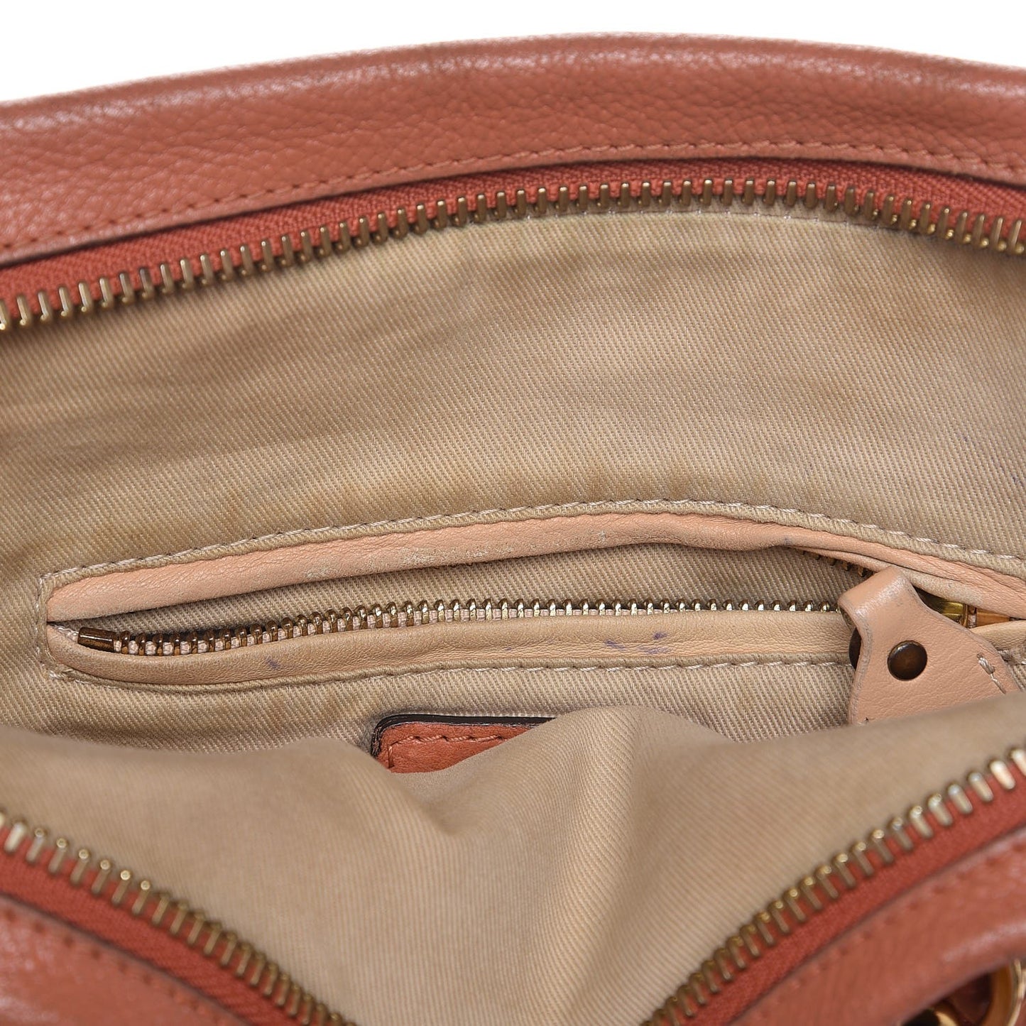 Calfskin Small Paraty Suntan