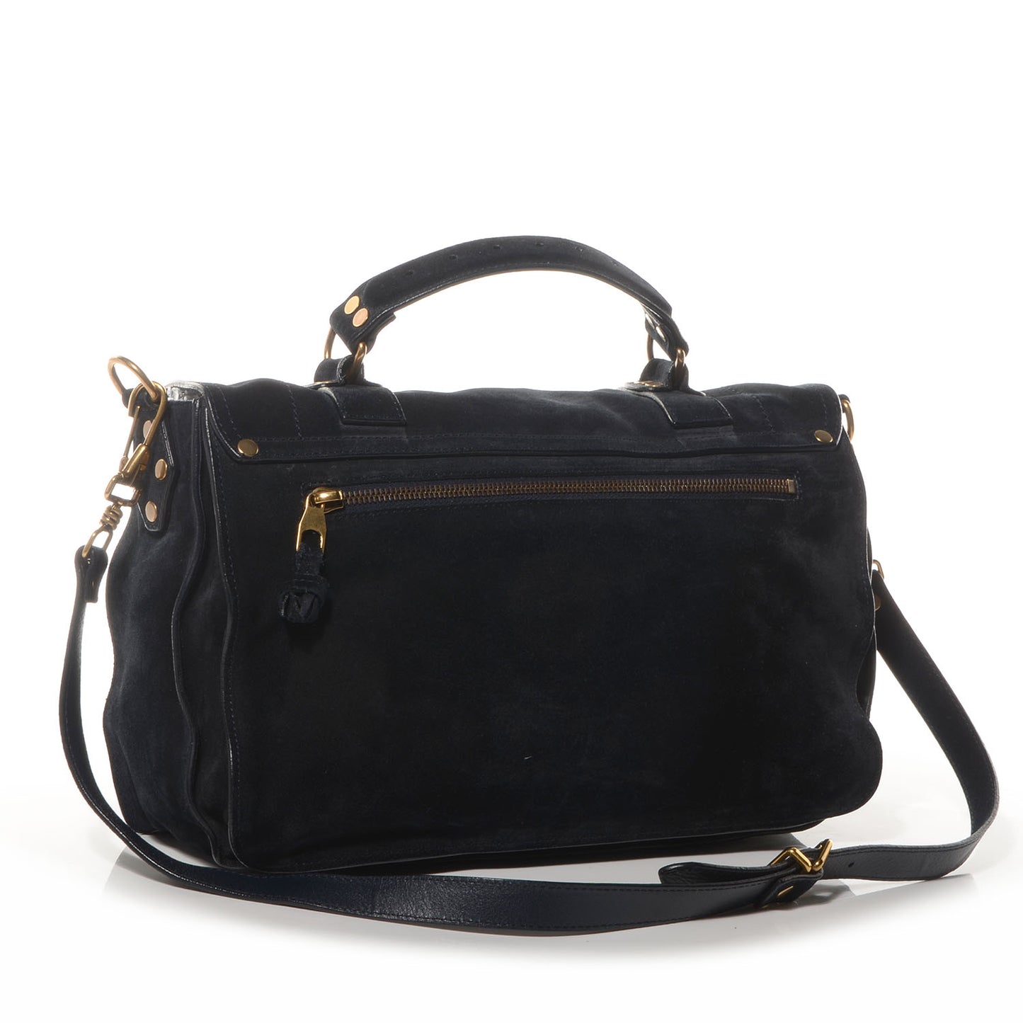 Suede PS1 Medium Satchel Navy