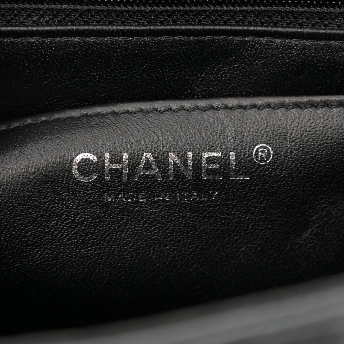 Caviar Quilted Jumbo Single Flap Black