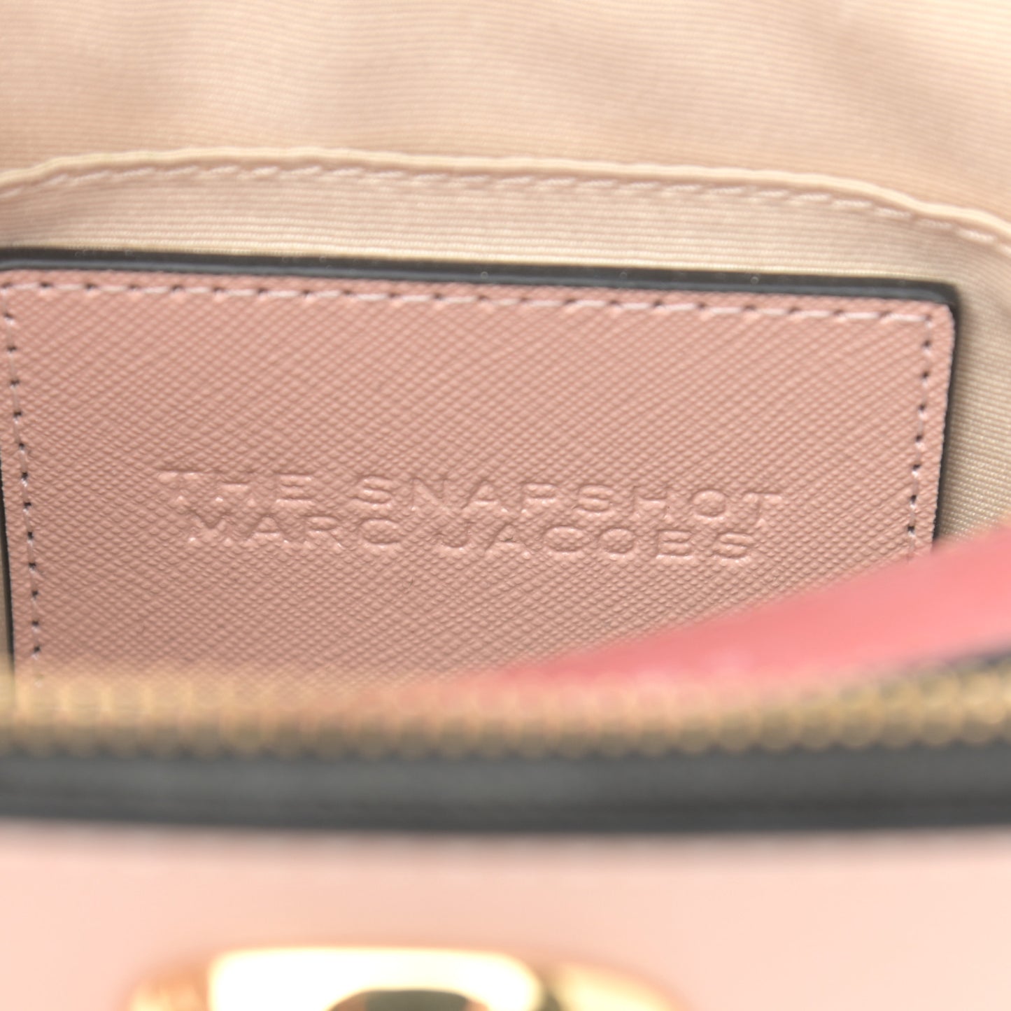 Saffiano Small Snapshot Camera Bag New Rose