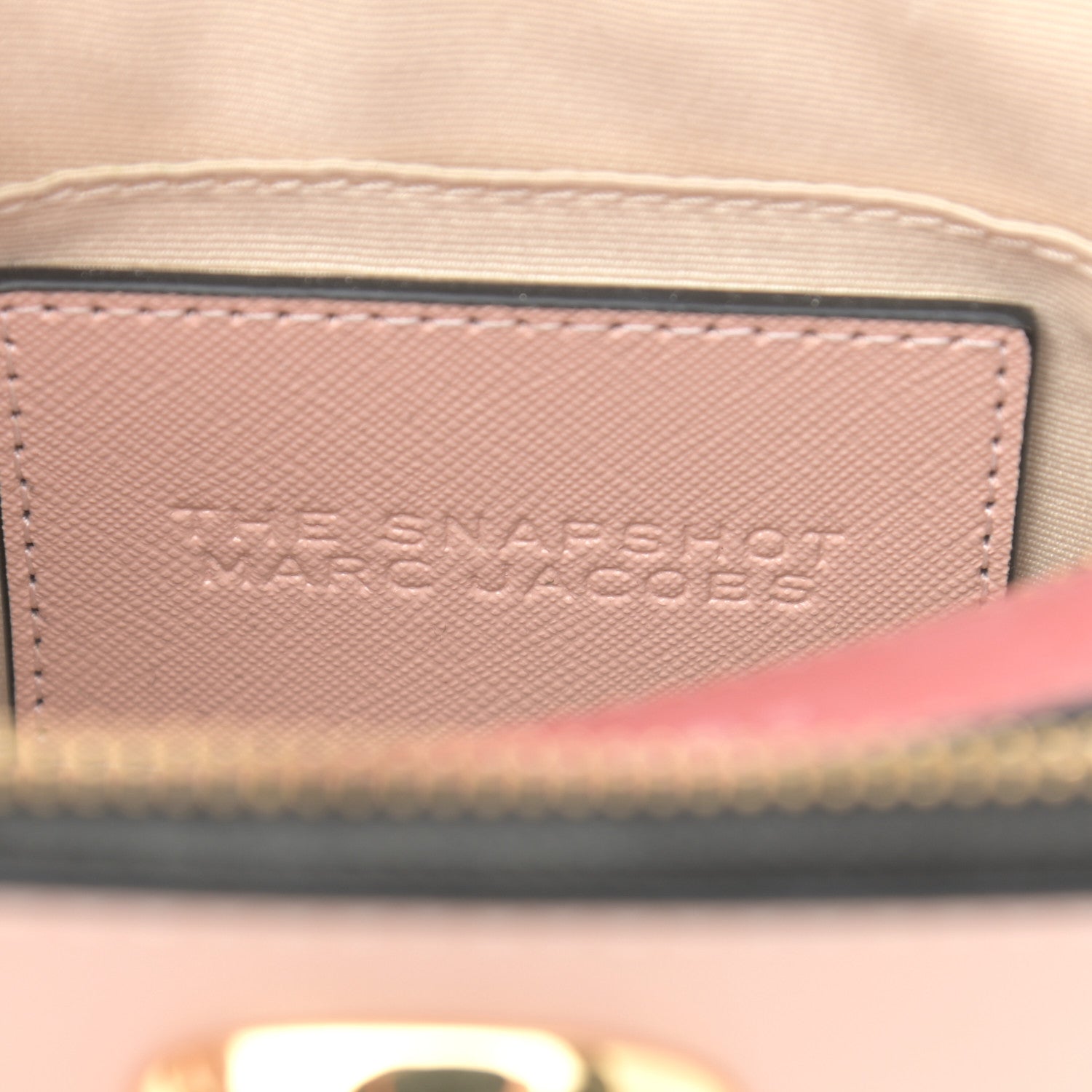 Marc Jacobs Saffiano Small Snapshot Camera Bag New Rose 7 of 11