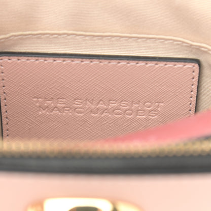 Marc Jacobs Saffiano Small Snapshot Camera Bag New Rose 7 of 11