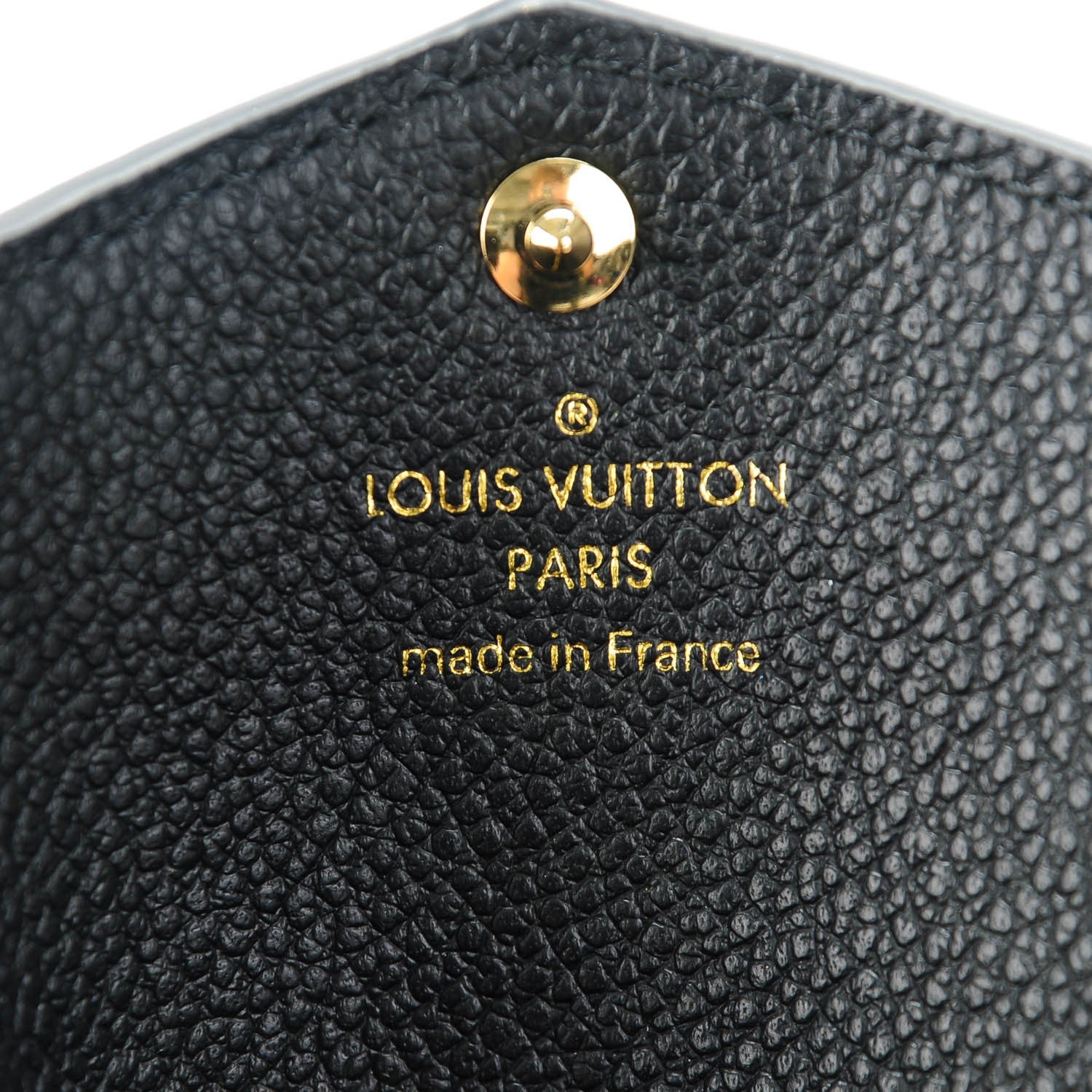 Louis Vuitton Empreinte Key Pouch Black 6 of 7