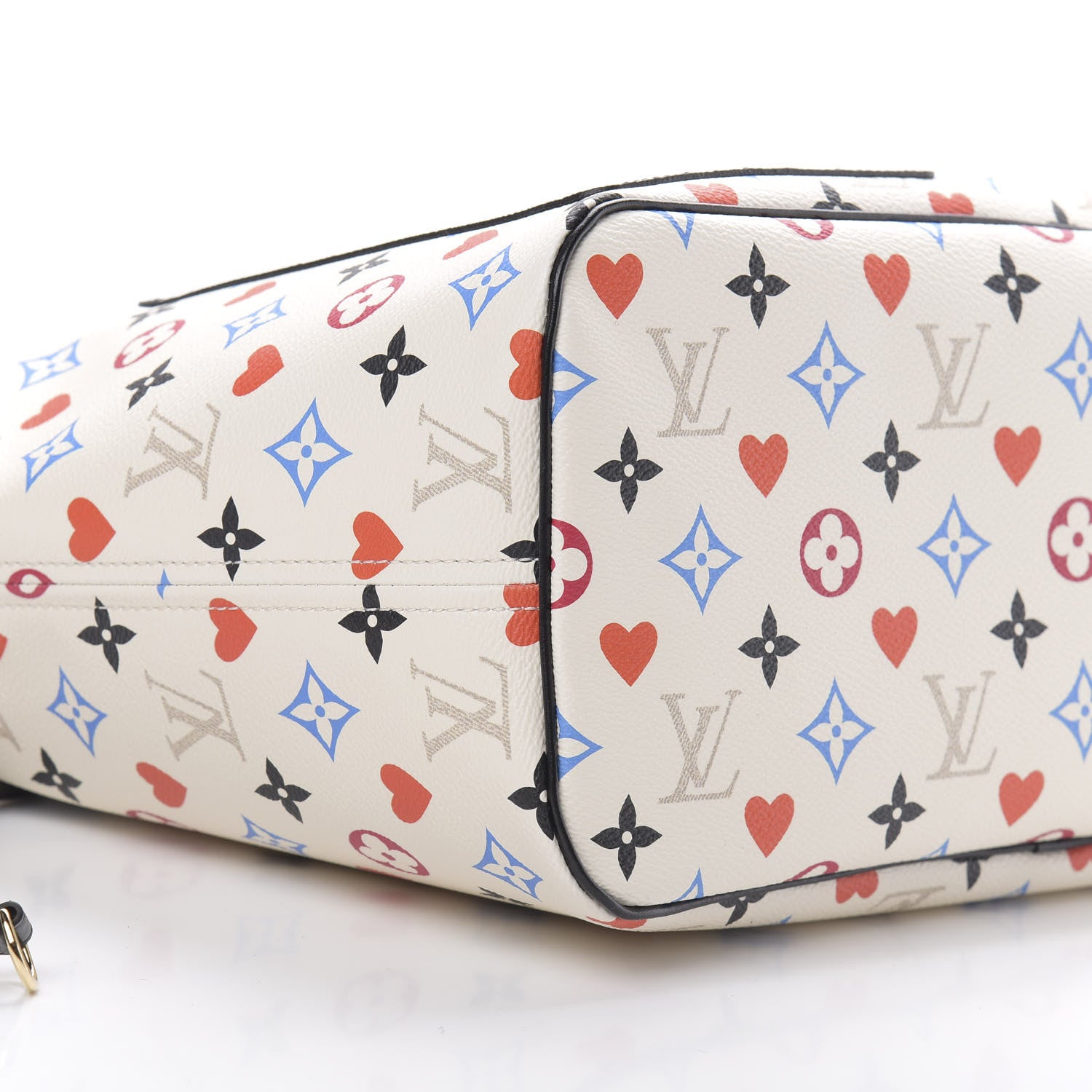 Louis Vuitton Game On Neverfull MM White 10 of 12
