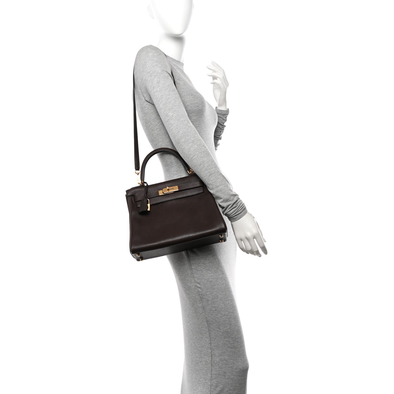 Hermes Barenia Faubourg Kelly Retourne 28 Ebene 2 of 13