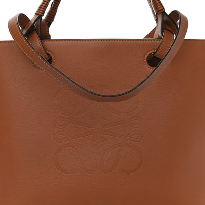 Loewe Smooth Calfskin Small Anagram Tote Tan 8 of 16