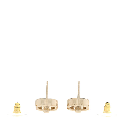 Chanel Metal CC Turnlock Earrings Gold 3 of 4