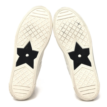 Christian Dior Calfskin Walk'n' Dior Star High Top Sneakers 42 White 5 of 11