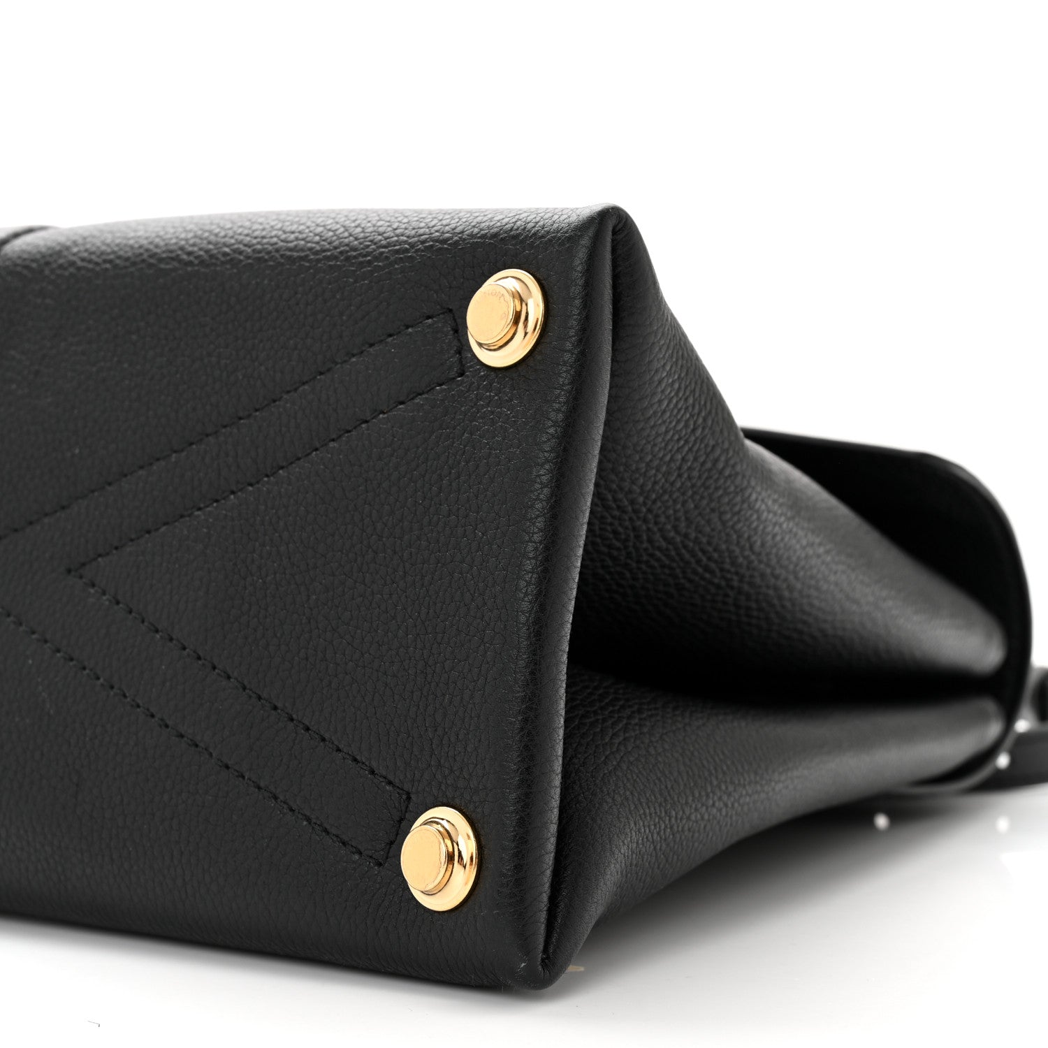 Louis Vuitton Grained Smooth Calfskin Rose Des Vents MM Black 9 of 9