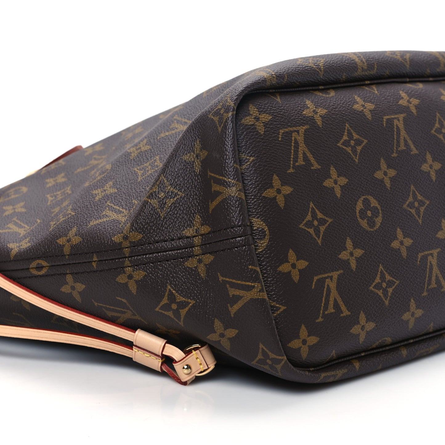 Monogram Inside Out Neverfull Bandouliere MM Rose Pondichery