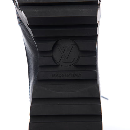 Louis Vuitton Suede Calfskin Catogram Laureate Platform Desert Boots 40 Black Marron 6 of 7