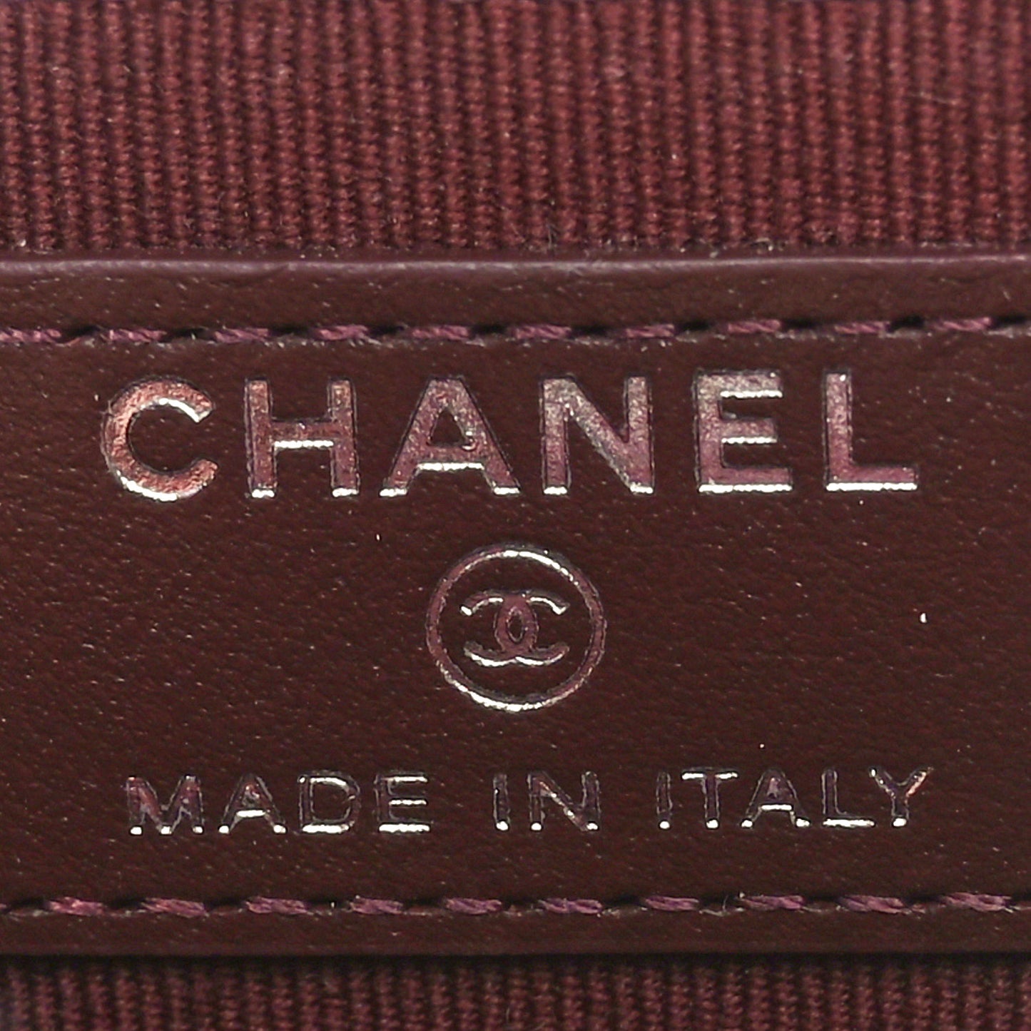 Caviar Quilted Zip Coin Purse Black