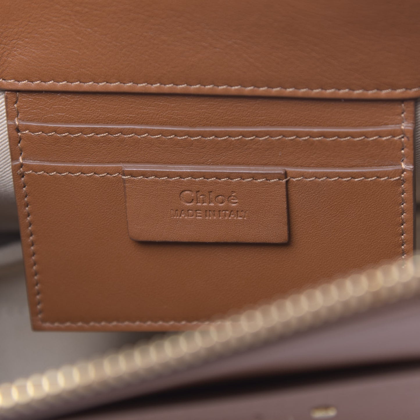 Calfskin Suede Small Roy Bag Caramel