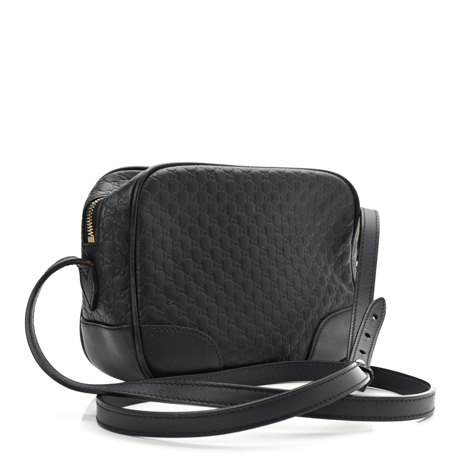 Gucci Soft Microguccissima Mini Bree Messenger Bag Blue 3 of 18