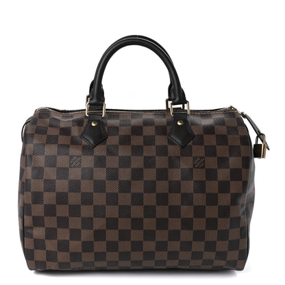 Louis Vuitton Damier Ebene Speedy 30 2 of 10