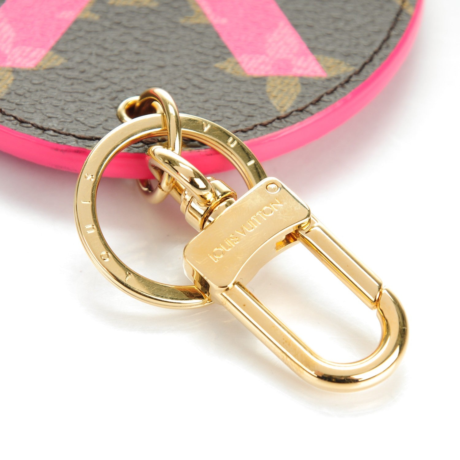 Louis Vuitton Monogram Illustre V Bag Charm Key Ring Grenade 5 of 6