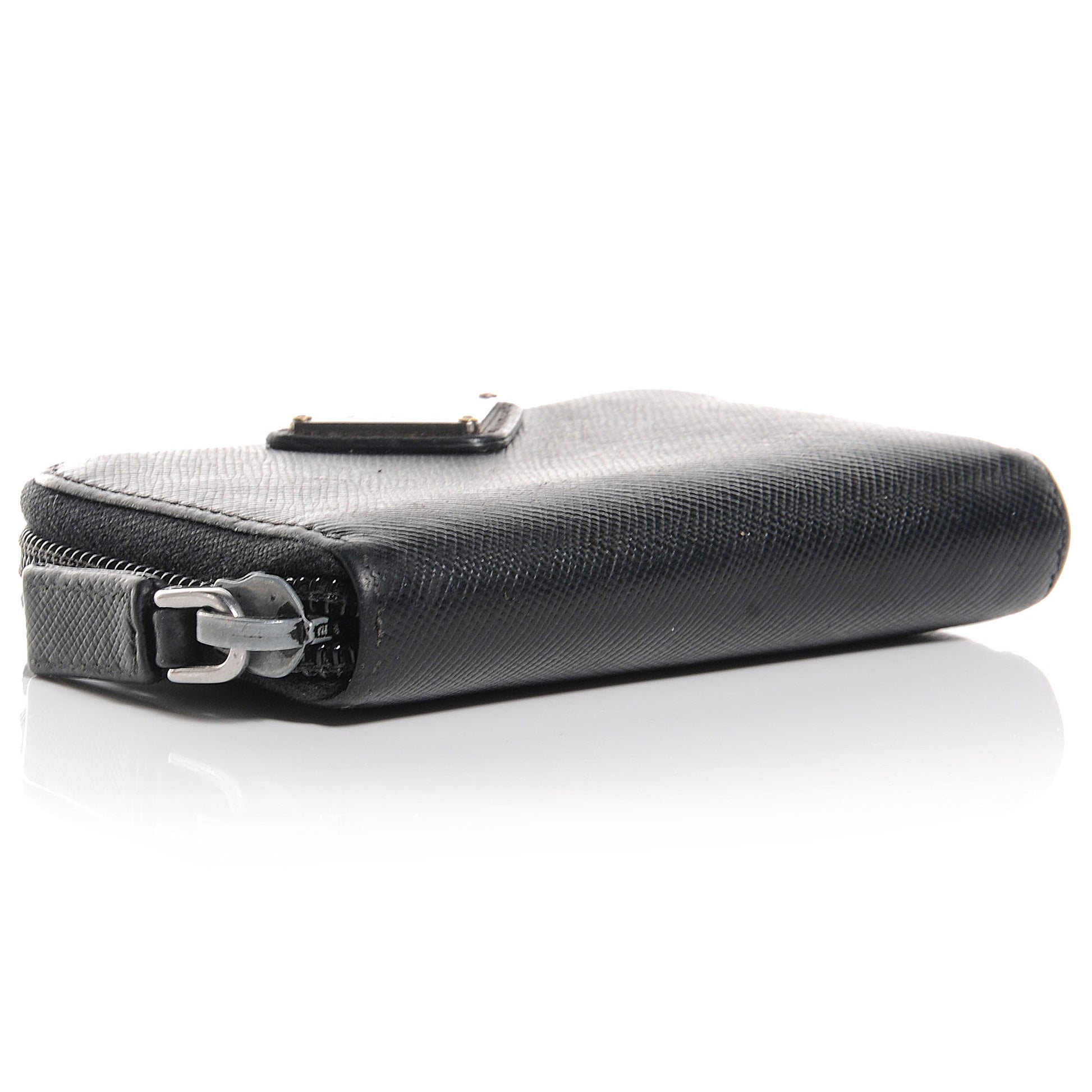 Prada Saffiano Coin Purse Black 4 of 7