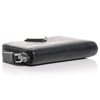 Prada Saffiano Coin Purse Black 4 of 7